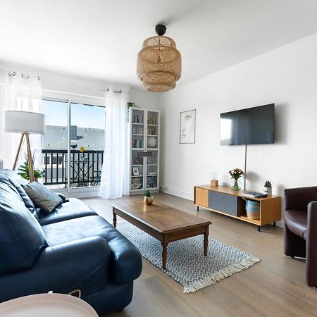 דירות טרוביל-סור-מאר Le Cosy Avec Piscine, Balcon Et Parking מראה חיצוני תמונה