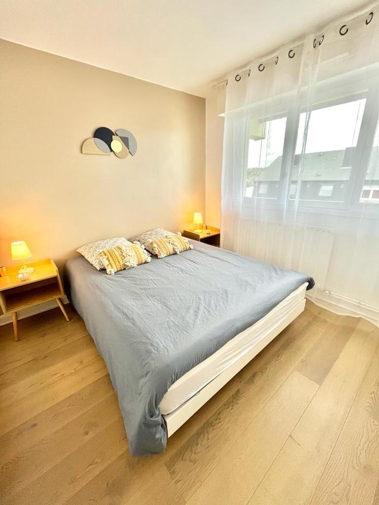 דירות טרוביל-סור-מאר Le Cosy Avec Piscine, Balcon Et Parking מראה חיצוני תמונה